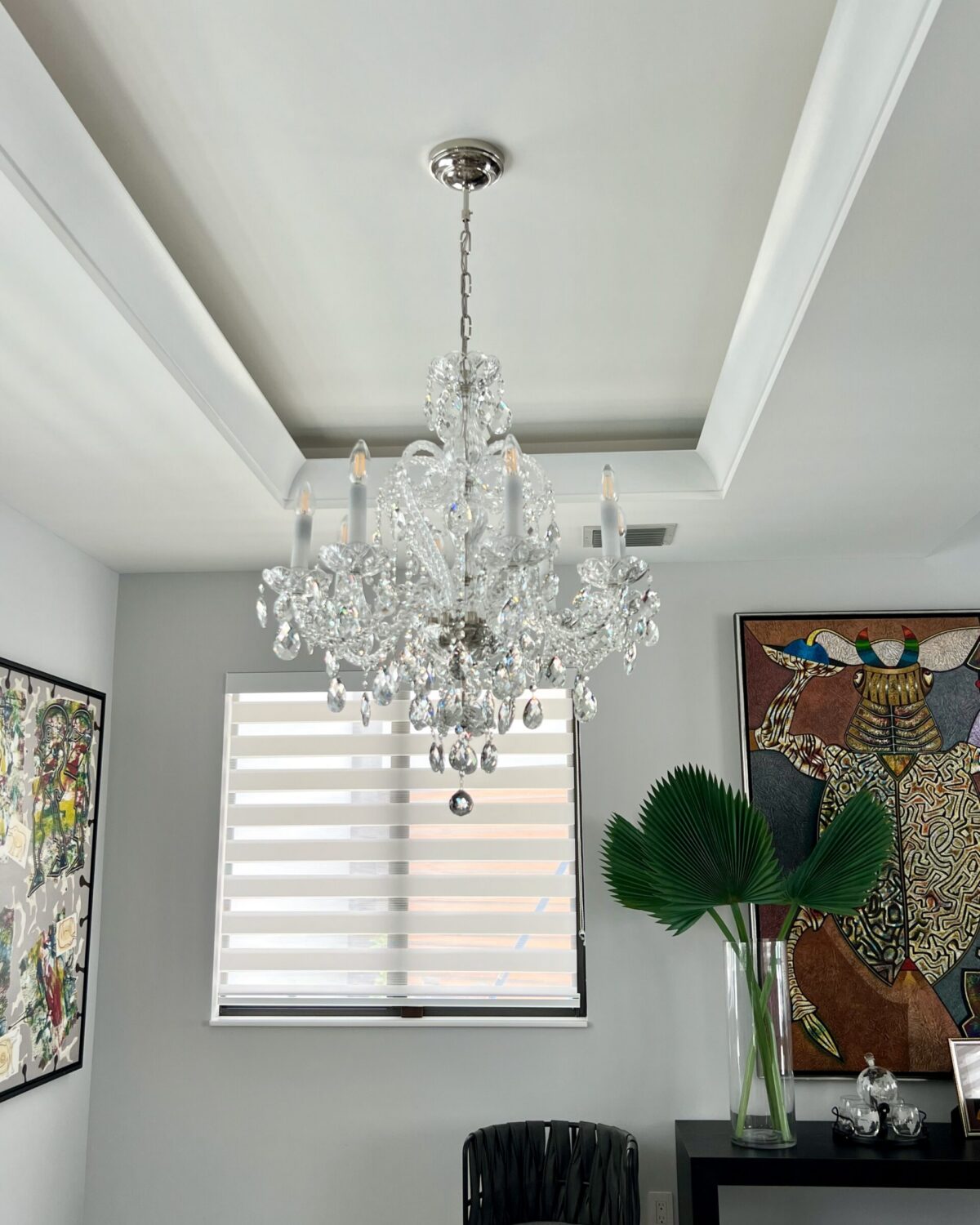 Bohemian Crystal Elegance for a Private Residence in West Kendall, Florida