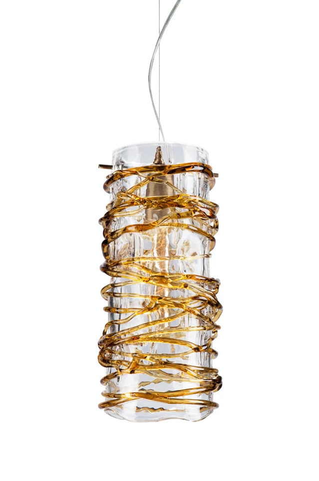 Cocoon 1 crystal light fitting