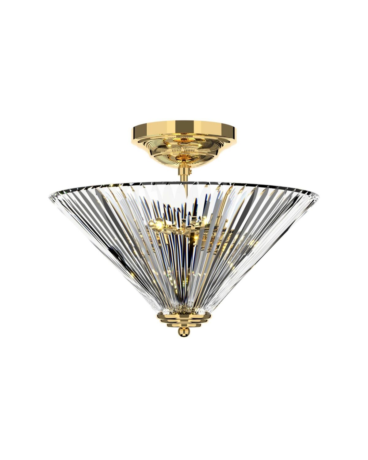 Crystal Hat Ceiling Light L675/2/3/2