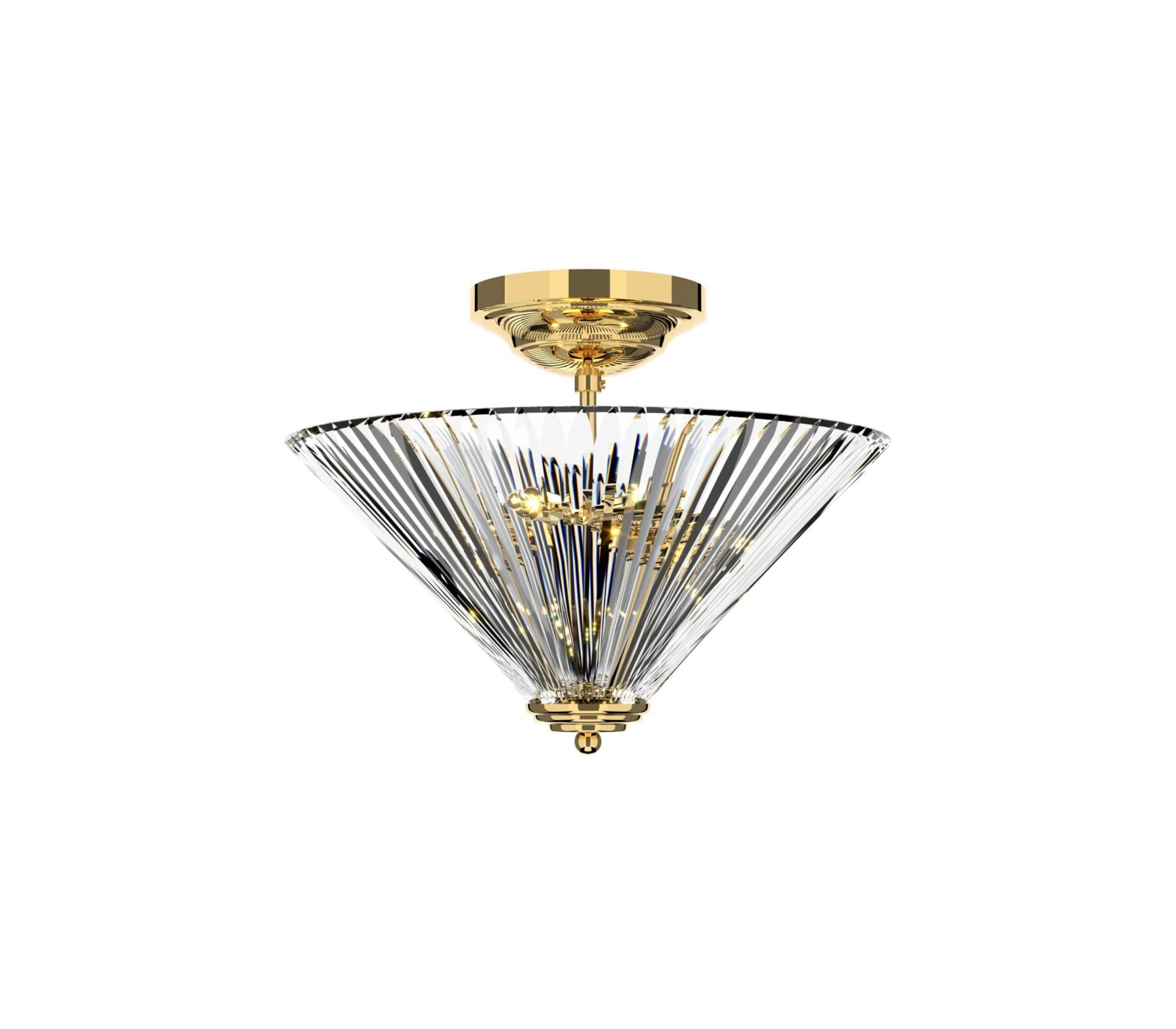 Crystal Hat Ceiling Light L675/2/3/2, catalog view