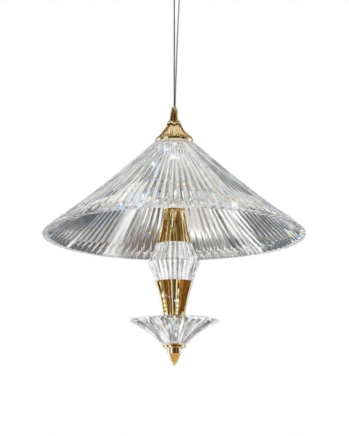 Crystal Hat Bohemian Pendant Light  675-1/4/3