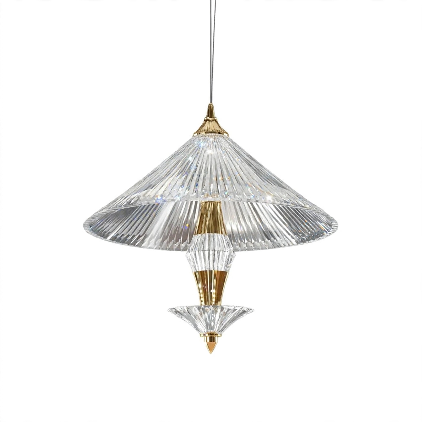 Crystal Hat Bohemian Pendant Light  675-1/4/3, catalog view
