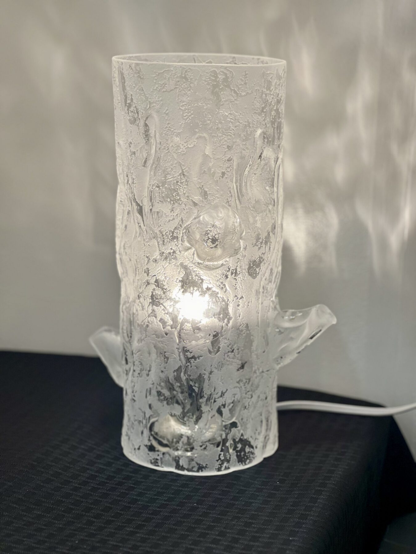 Modern Crystal Table Lamp LOG 4, catalog view