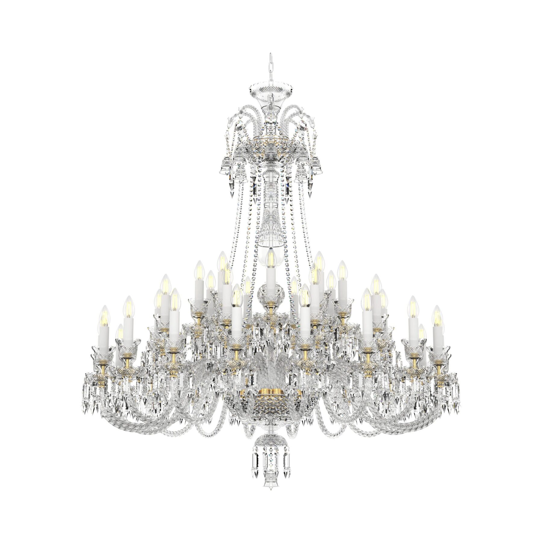 Large Bohemian chandelier 676/36/03/AD1, catalog view