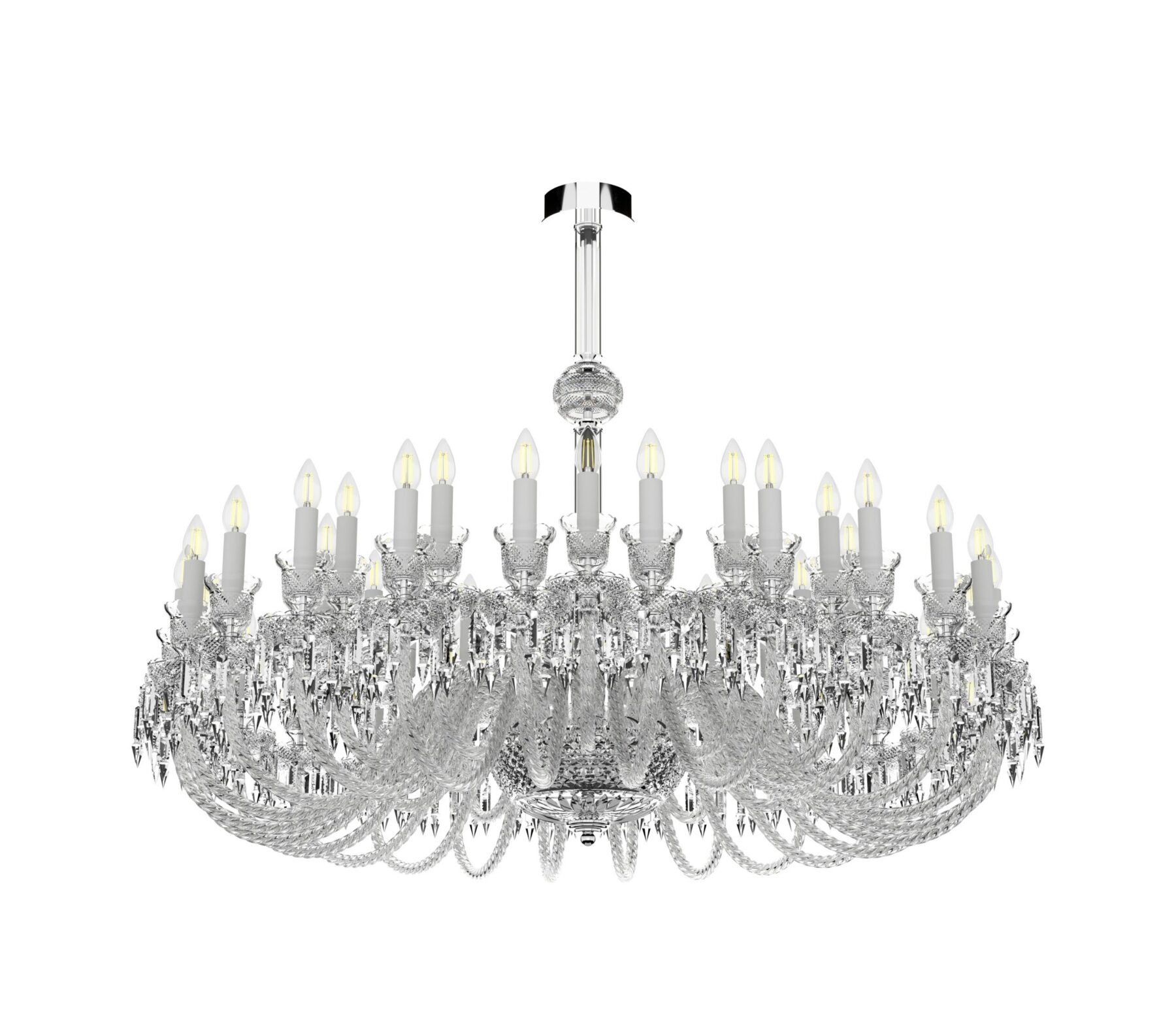 Large Bohemian chandelier 676/36/03/AD6, catalog view