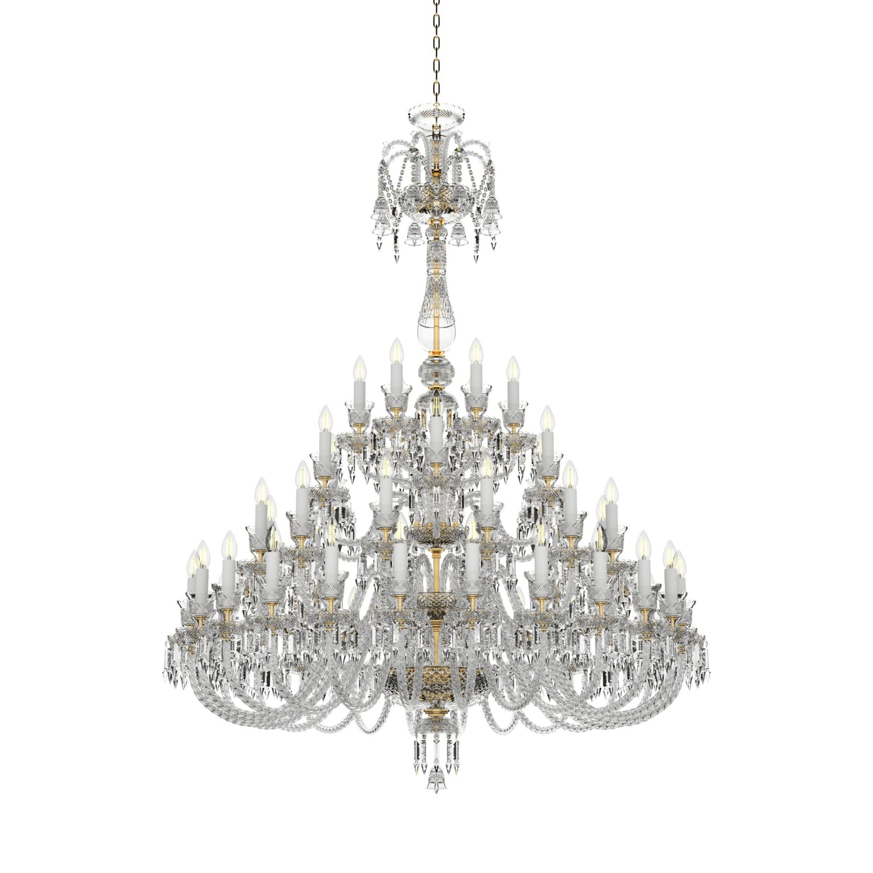 Large Bohemian chandelier 676/48/03/AD1, catalog view