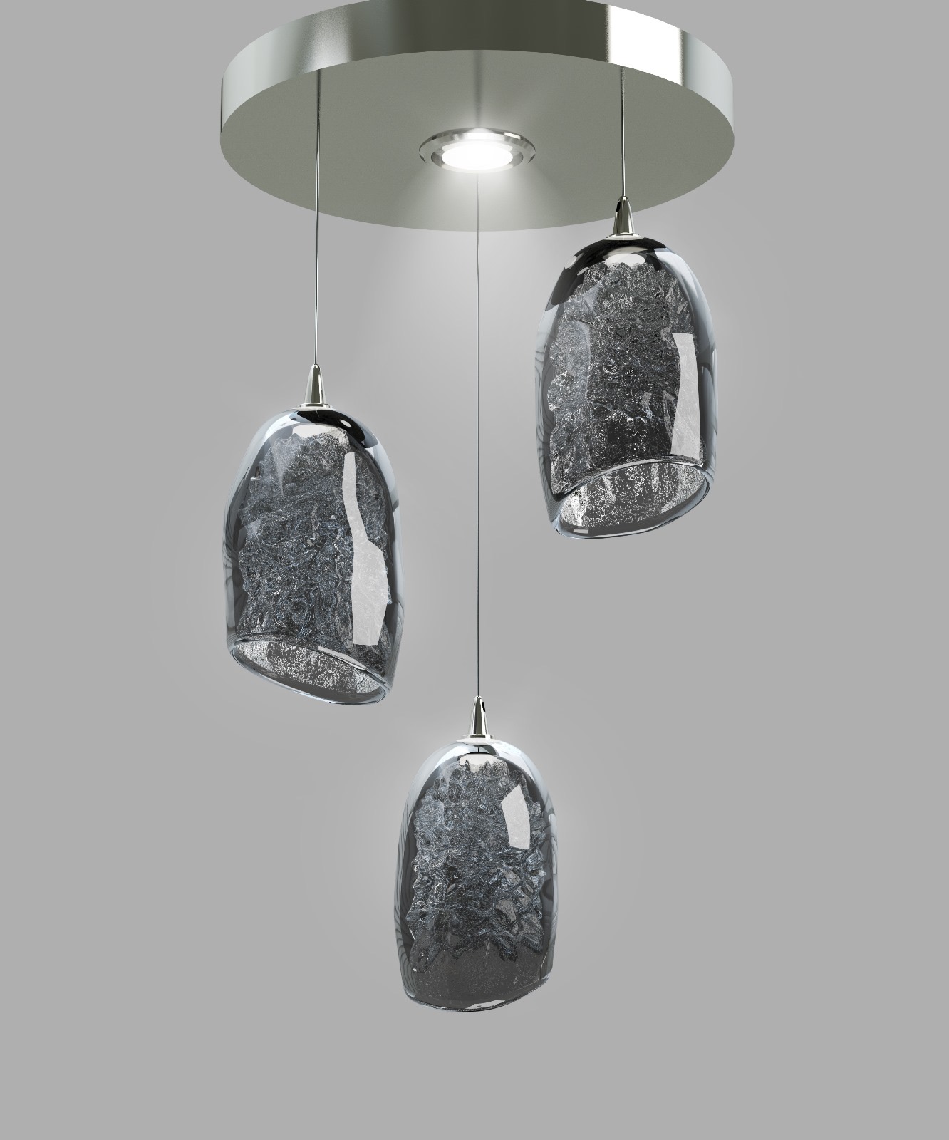 StarDust Pendant Lighting Fixture Custom Trio, catalog view
