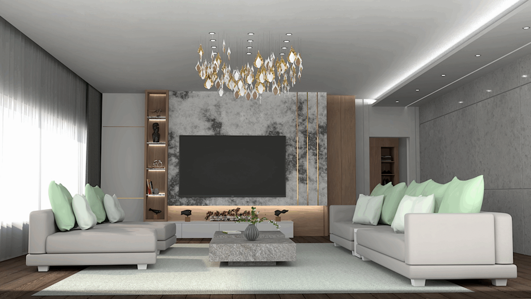 FLAME 11 Art Bohemian Crystal Chandelier, catalog view