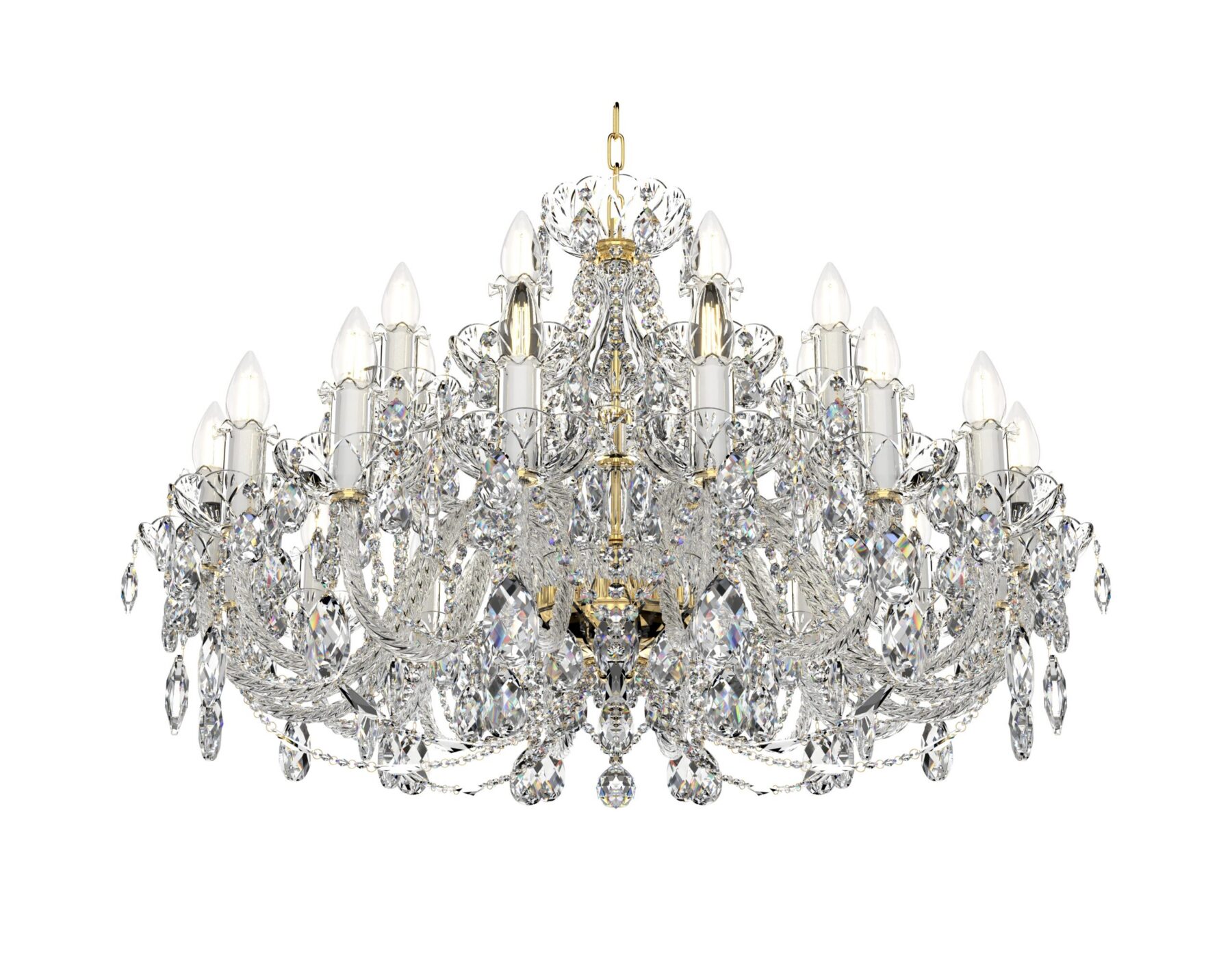 Luxury Bohemian Chandelier 24-lights L102/24/01, catalog view