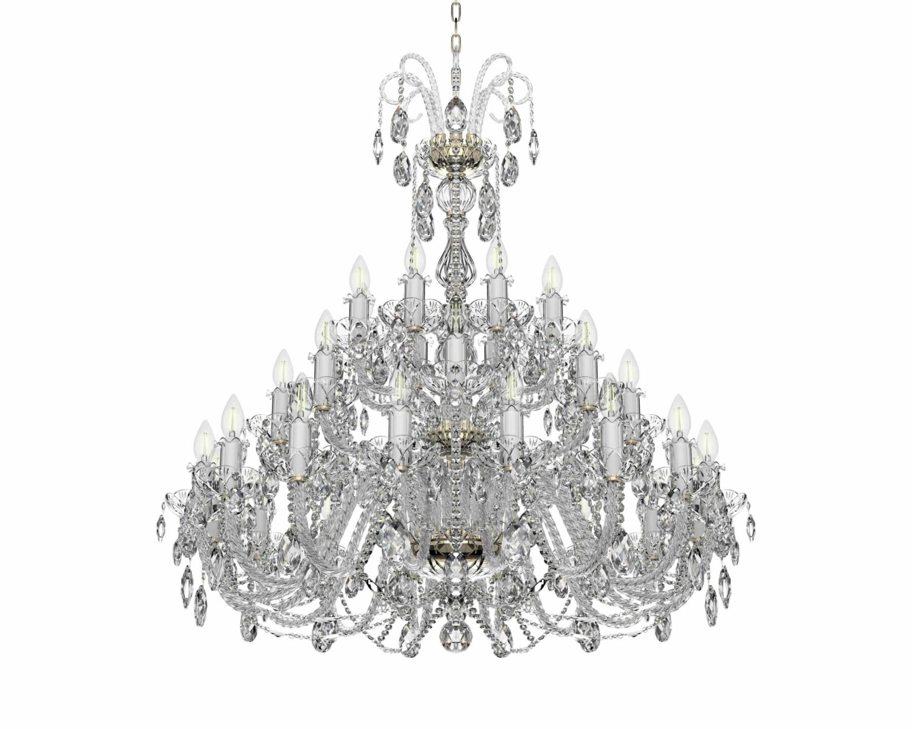 Luxury Large Bohemian Chandelier 32-lights L102/32/01, catalog view