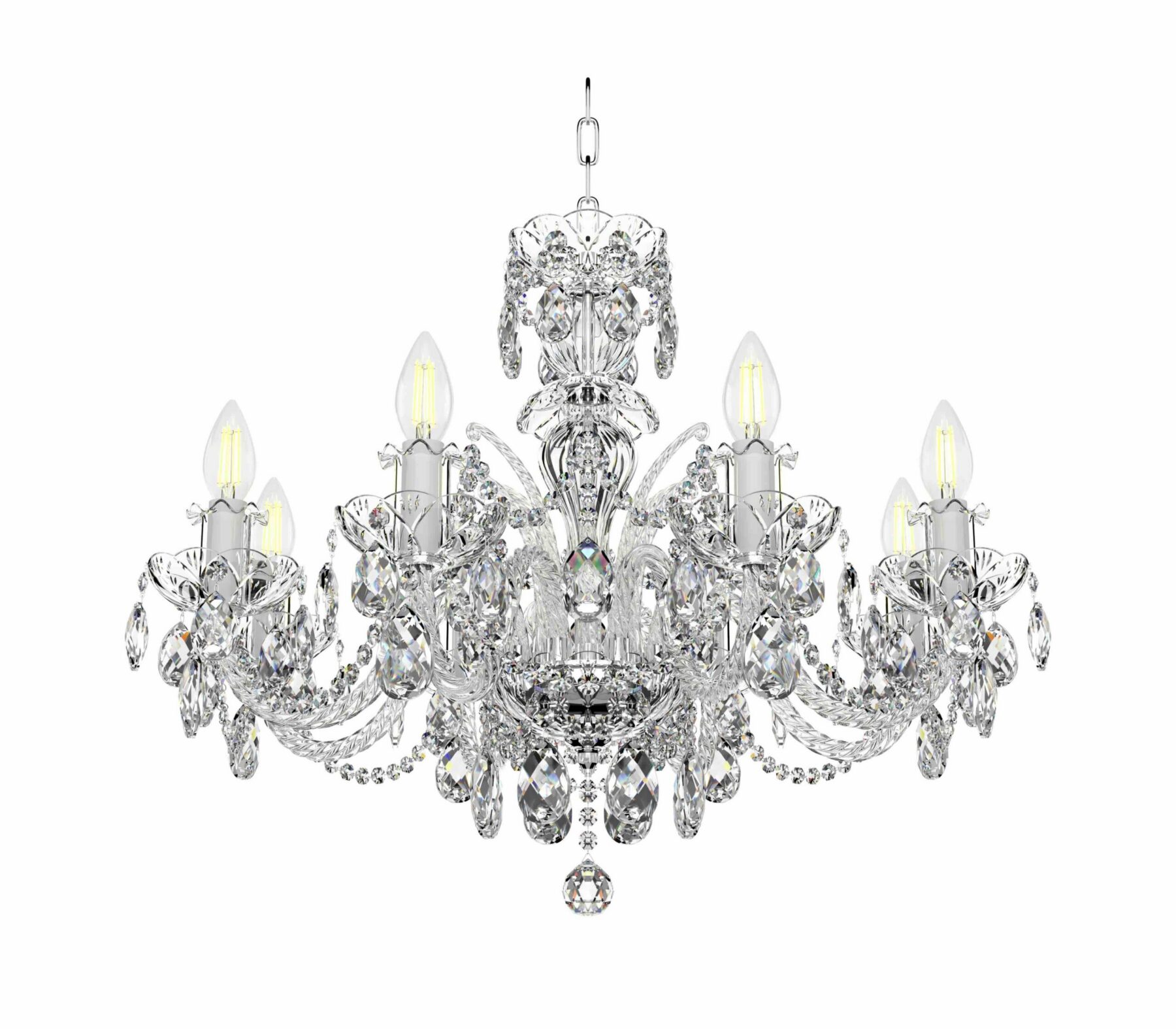 Bohemian Chandelier 8-lights L102/8/01 N, catalog view