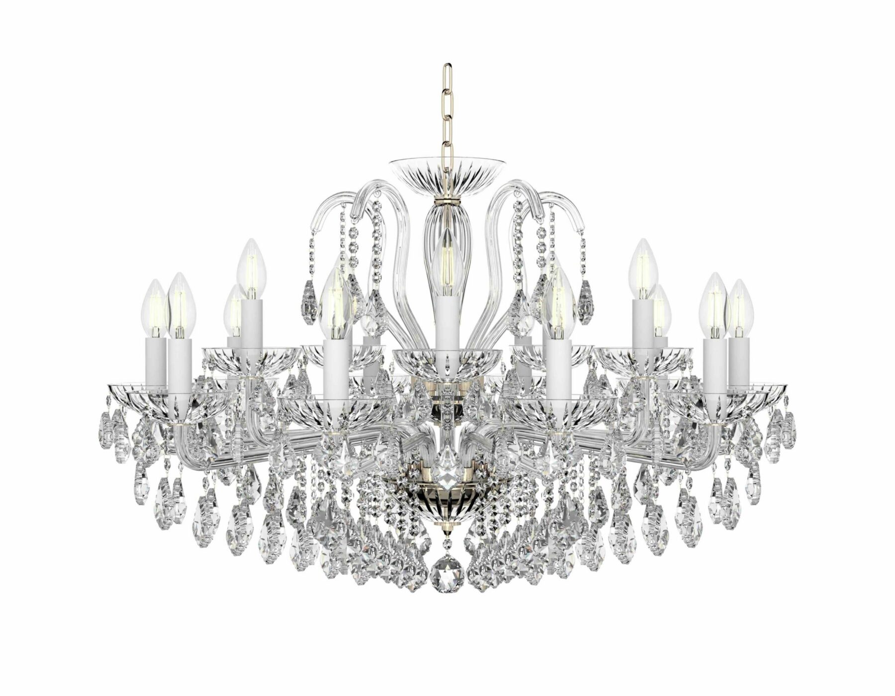 Elegant Crystal Bouquet Chandelier | Luxury Lighting L226/10+5/04, catalog view