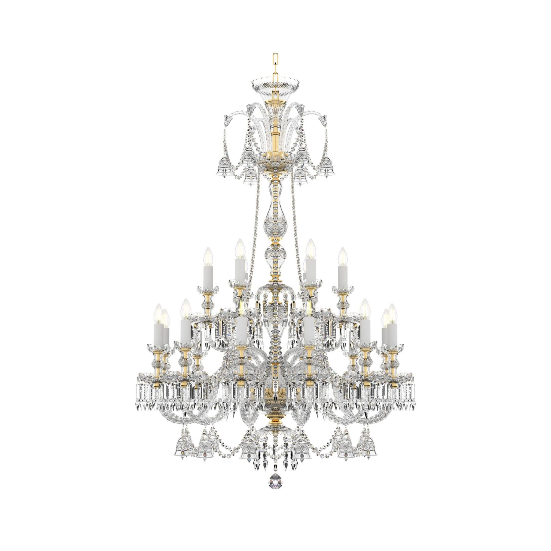 Aristocrat Bohemian Crystal Chandelier L672/18/19, catalog view
