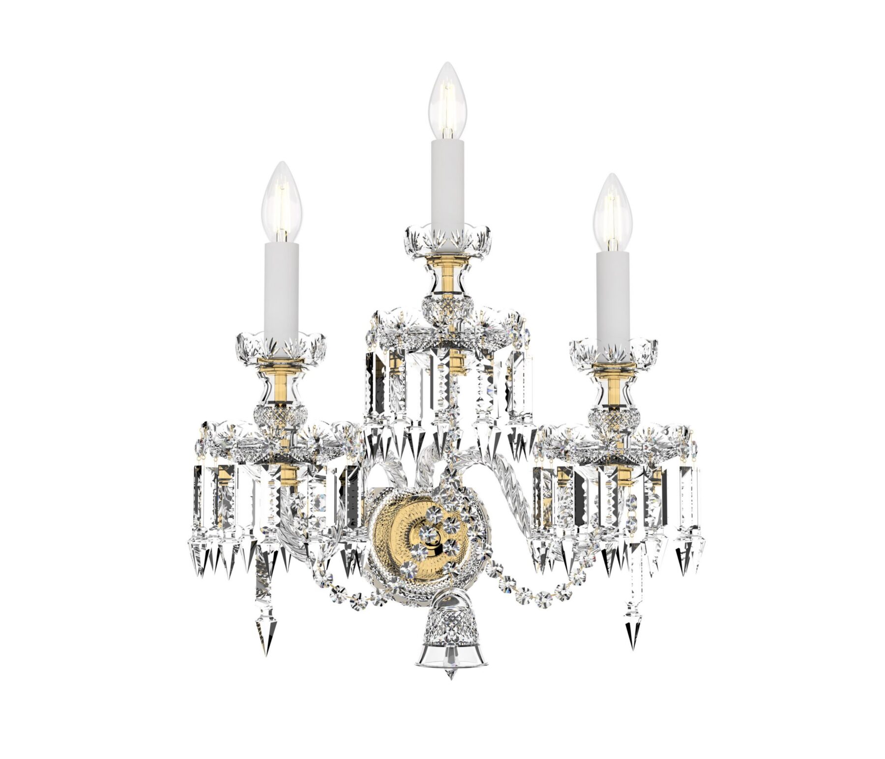 Aristocrat Wall Light Bohemian Crystal N672/3/19, catalog view